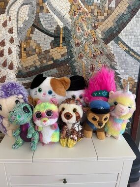 Plush Multi-Color Small Pets Plush Toy Collection